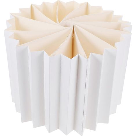 Élégant présentoir à gâteaux en forme de colonne romaine pliable en papier, idéal pour les mariages, les anniversaires et autres événements à domicile. Décoration de fête raffinée. (1/5)