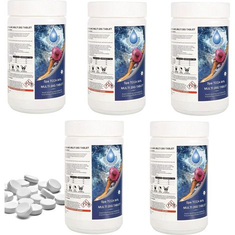 Chlorine Tablets (4 in 1) 5kg (20g Each)