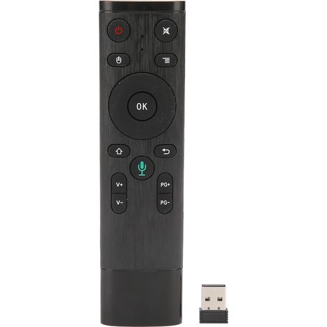2,4-GHz-Funkfernbedienung für PC, 6-Achsen-Sensor und Spracheingabe für Computer und Fernseher (1/5)