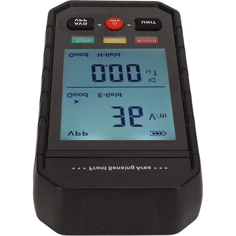 EMF-Messgerät – Strahlungsdetektor – Elektromagnetische Messung – Dualmodus-Test – 1–1999 V/m – Grau (1/5)