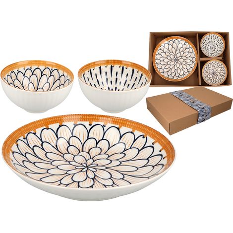 Set bestehend aus 2 Schüsseln + Teller (1/5)