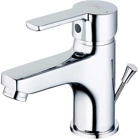 Ideal Standard Calista Single Lever Basin Mixer Tap with Pop Up Waste - Chrome (1/5)