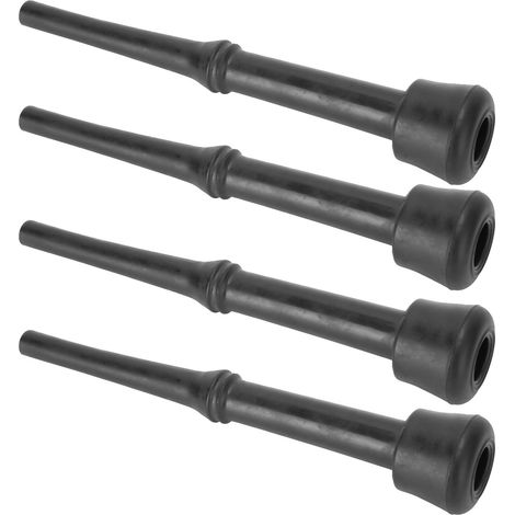 4 Pièces Doublures en Caoutchouc pour Machine à Traire, Accessoires de Remplacement pour Laitier (1/5)