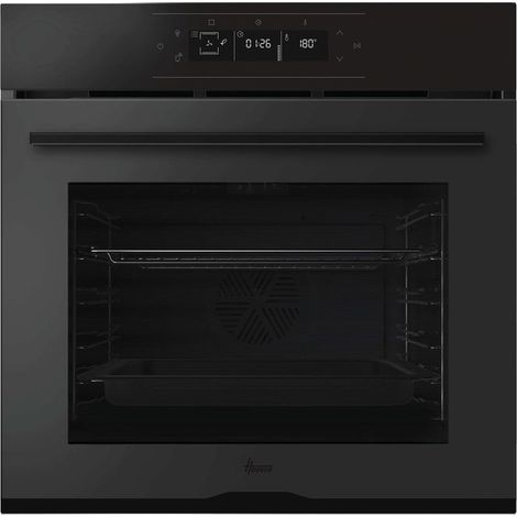 Hoover HO6 M5G5HTB, Forno elettrico da incasso, 78 L, Nero