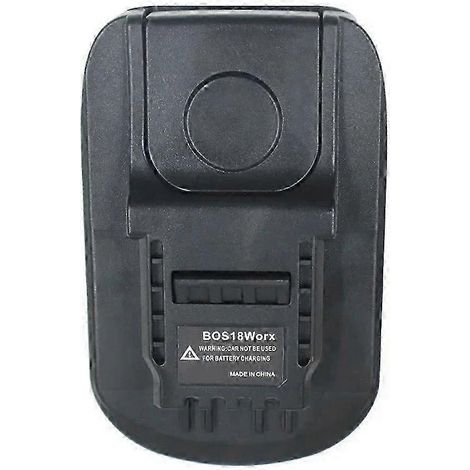 Adaptateur de batterie BOS18Worx compatible avec les batteries Bosch 18V GBA et compatible avec les outils électriques Worx 20V 4 broches (perceuse-JXLGV). (1/5)