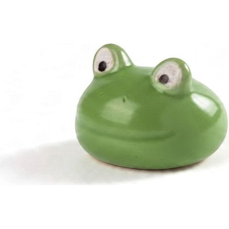 Flamingo Dekofigur Schwimmfrosch 4-6 cm grün Figur