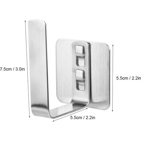 Lot de 2 supports muraux pour planches à découper et couvercles de casseroles - Accessoires de cuisine (1/5)