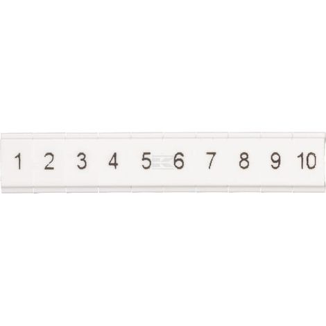 Tiras se帽alizaci贸n Zack planas PHOENIX CONTACT ZBF35LGS110