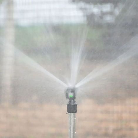 (C) Arroseurs à jet rotatif à 360 degrés, buses à bascule à double sortie, filetage mâle 1/2" pour l'irrigation des jardins, des fermes et des pelouses