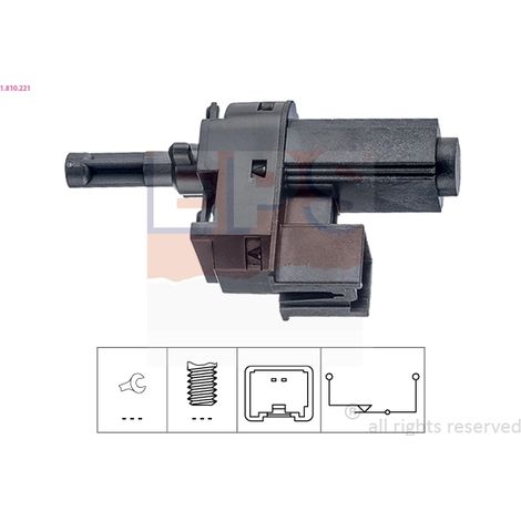 Interrupteur des feux de freins EPS 1.810.221 ASTON MARTIN 1 230 986 1 343 269