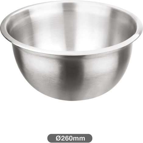 Messschüssel aus Edelstahl Ø26cm