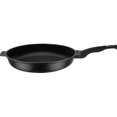 Poele-Sauteuse - Tous feux dont induction - GSW - TITANIUM GRANIT Advanced - Ø 24 cm - Fonte d'aluminium massive - Sans PFAS - Noir (1/5)