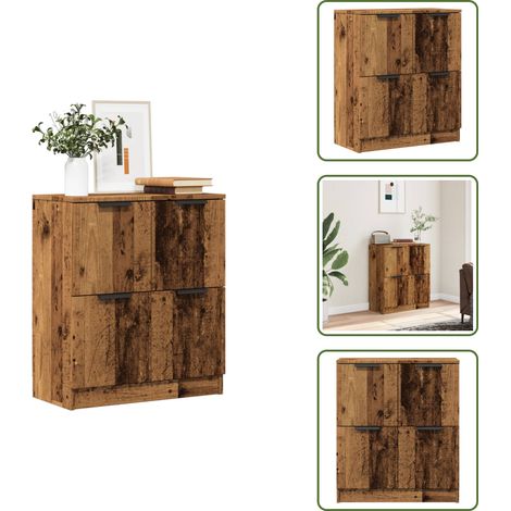 Sideboard Altholz-Optik 60x30x70 cm Holzwerkstoff - Sideboard - Sideboards - Buffetschrank - Schrank (1/5)