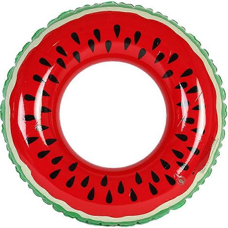 Bouée gonflable à motifs de fruits, résistante, pour adolescents et adultes, pour piscines.-AquaForge (1/5)