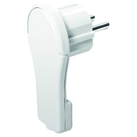 Logilink LPS228 Conector acodado plano blanco 230 V