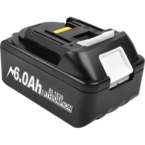 Batterie Lithium-Ion, Capacité 9000mAh, Affichage Amélioré de la Batterie, 18V, 1PC 6000mAH BL1830 (1/2)