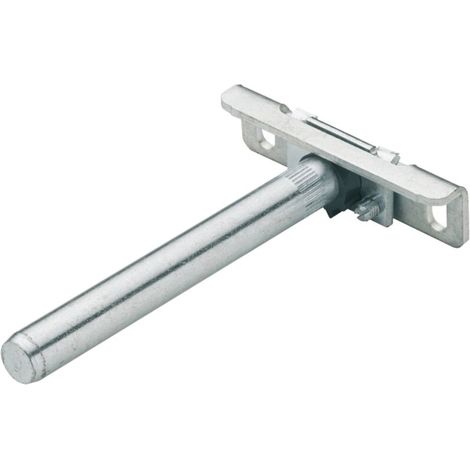 Support d'étagère réglable mural caché invisible flottant en T en acier zingué à visser Ajustable Métal Meuble Placard Décoration Fixation Décoration DIY Maison Garage Taquet Tablette, 110 x 20mm (1/3)