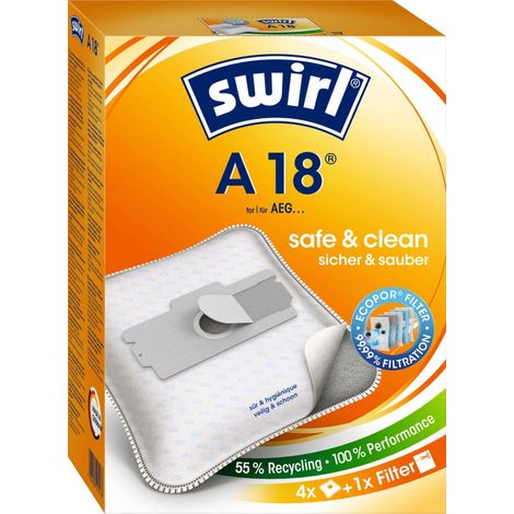SWIRL Staubfilterbeutel A 18 Micropor (1/3)