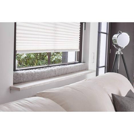 Schurwolle 551 Boudin de porte en laine vierge pour fenêtre Gris 150 cm (1/5)