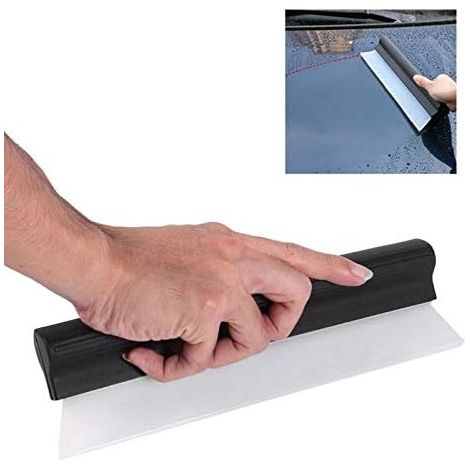 Grattoir à eau en silicone (pièces), grattoir pour voiture, grattoir de douche, grattoir avec poignée antidérapante pour vitre de salle de bain, pare-brise et miroir