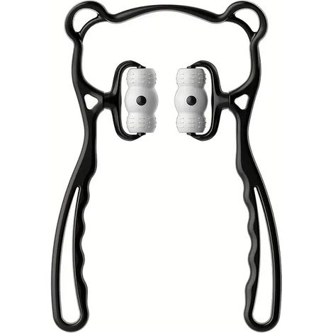 Multifunktionales Nackenmassagegerät mit sechs Rollen, manuelles Nackenmassagegerät, Haushaltsreinigungsgerät, Meridian-Massagerolle - AquaForge (1/5)