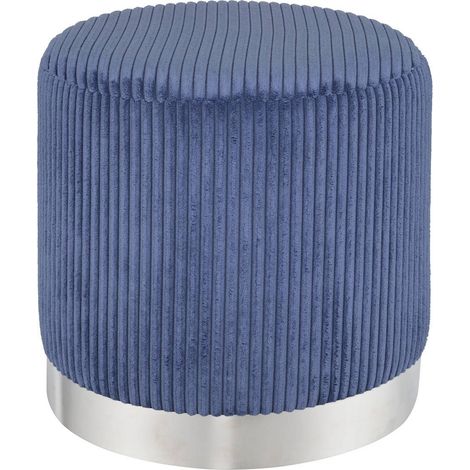 Pouf sylia blu inchiostro - Atmosphera créateur d'intérieur