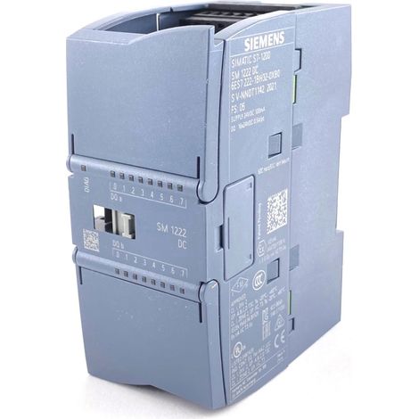 Alimentatore Simatic S7-1200, uscita digitale SM 1222, 16 DO, DC 24 V, transistor 0,5 A (1/4)