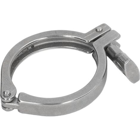 Collier de serrage inox 304 pour tuyau d'eau, fixation simple broche, robuste avec écrou papillon, type 57 (1/5)