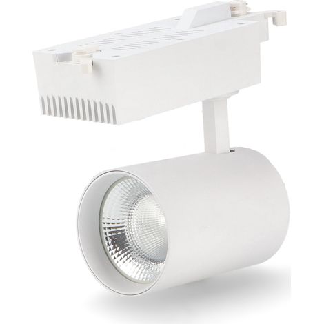 Spot sur Rail LED Prolux Blanc 40W Monophasé - DSC 4500K - Ledme - LM3175 (1/3)