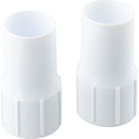Lot de 2 manchons plastiques 38 mm pour tuyau d'aspiration de piscine – raccords vissés étanches (1/5)