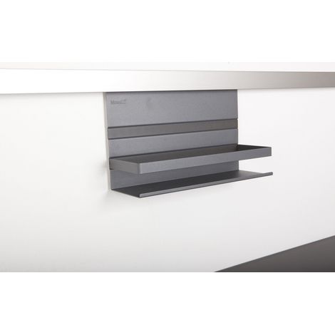 Kesseböhmer Linero MosaiQ graphitschwarz Universalablage 200 mit Bügel von SOTECH