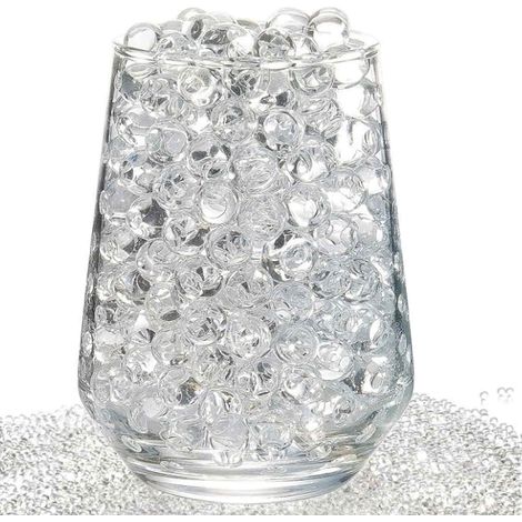 Perles Hydrogel Pour Plantes - Gel Hydratant Réhydratable 1 5 mm À 10 mm - Remplissage De Vase Décoration De Centre De Table Mariage Noël - 20000 Pièces (1/5)