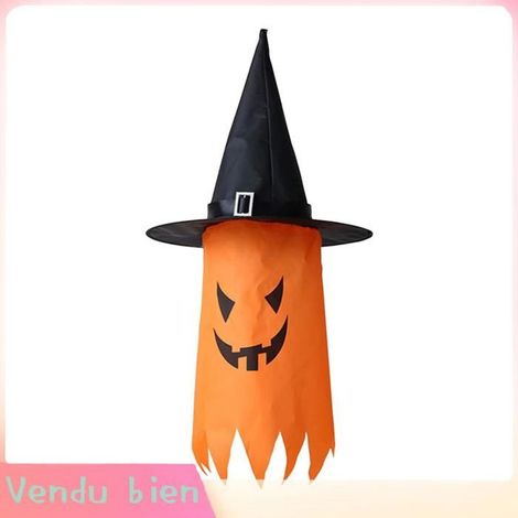 Guirlande lumineuse fantôme d'Halloween à LED, couleur, alimentée par piles, type 3 (1/5)