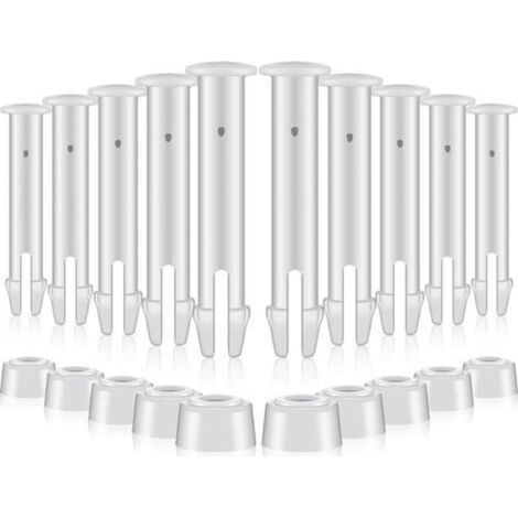 24-pack connecting pins and joints as replacement for round pools and swimming pools 28270-28272 (24.5 cm) (5.5 cm/2.16 inches)