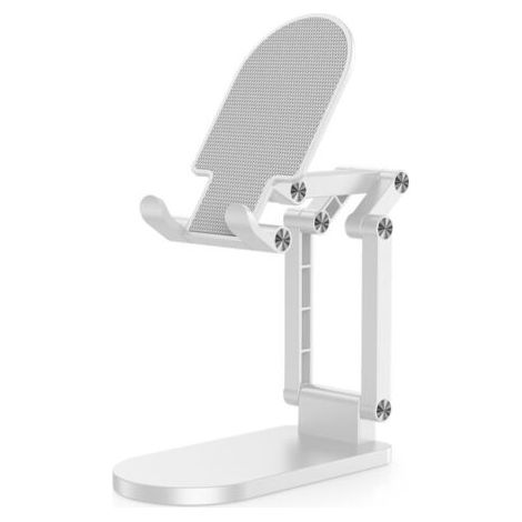 Support de téléphone portable support de téléphone portable portable pliable à trois articulations (blanc) (1/5)