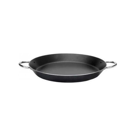 Ibili Nero sartén para paella 38 cm plateada (1/2)