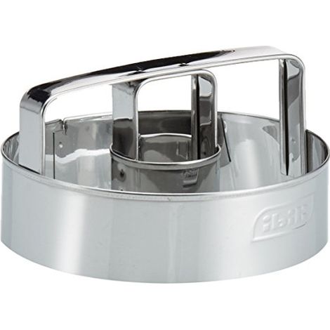 Ibili Coppa Argento 9 cm per Donuts (1/4)