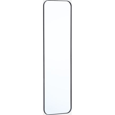 Espejo rectangular en acero decorativo de pared (1/5)