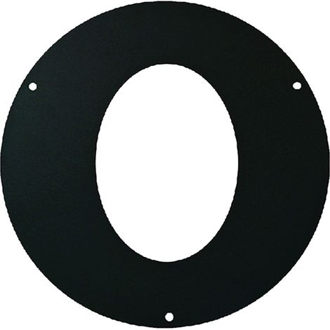 ROSONE ELLITTICO IN ACCIAIO ø cm 13 - spessore 2 mm  - KASART