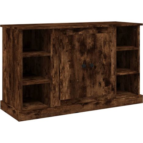 Credenza cassettiera mobile contenitore organizer cucina soggiorno salotto 100 x 355 x 60 cm legno ingegnerizzato marrone 020030828