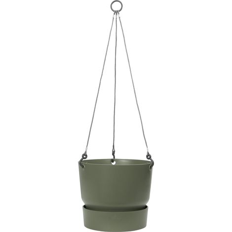 ELHO VASO GREENVILLE HANGING BASKET 24CM VERDE (1/5)