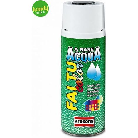 Smalto spray acrilico Arexons Fai Tu Color bianco lucido 400 ml