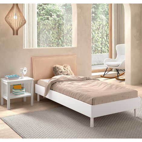 Chambre d&039enfant Forrest: chevet, lit 90x200 - bois de hêtre (1/4)