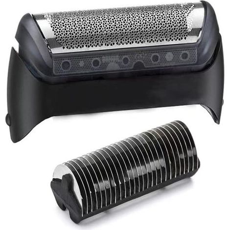 Grille extérieure et lame intérieure de rechange pour rasoir électrique Braun Series 1 10B/20B/20S – Technologie Flex Pivot – Rasage précis et confortable (1/5)