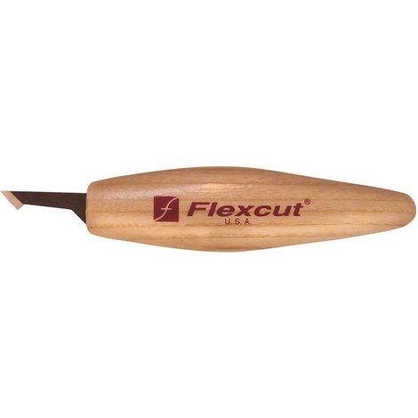 Messer oblique Flexcut Mini Detail KN31