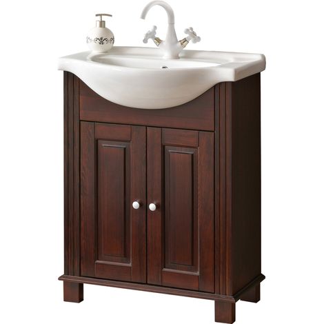 Ensemble meuble vasque de salle de bain - 65 cm - Régine - Livraison gratuite