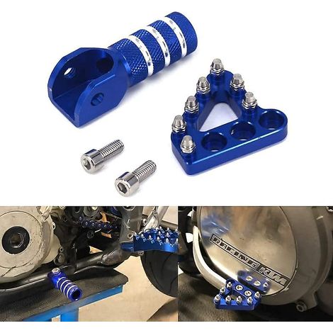 Pédale de frein arrière CNC bleue pour 125-530 SX EXC XCF XC XCW SXF SMR (1/5)