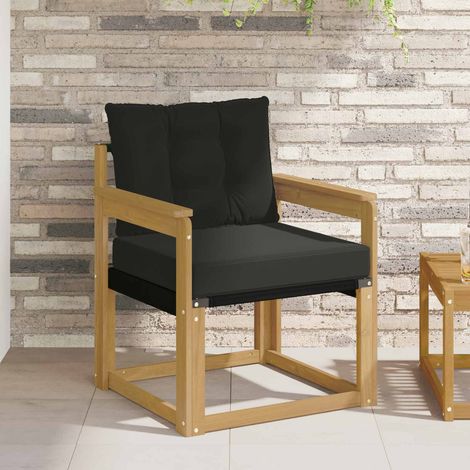 Sofá de exterior Madera maciza de acacia y textileno