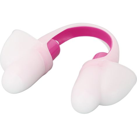 Mini masseur électrique à pression par points d'acupuncture, vibrant, pour la relaxation des yeux, petit masseur portable pour épaules et cou, rose (1/5)