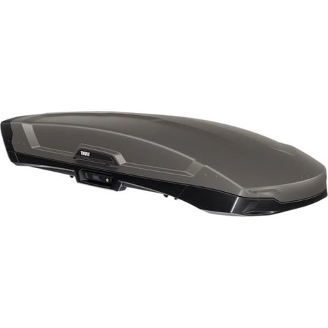 box baule da tetto per auto thule "vector m" grigio 360 lt